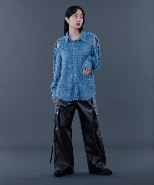 Gimaguasシャーリング シャツedit for lulu新品 Gimaguasシャーリング シャツedit for lulu新品