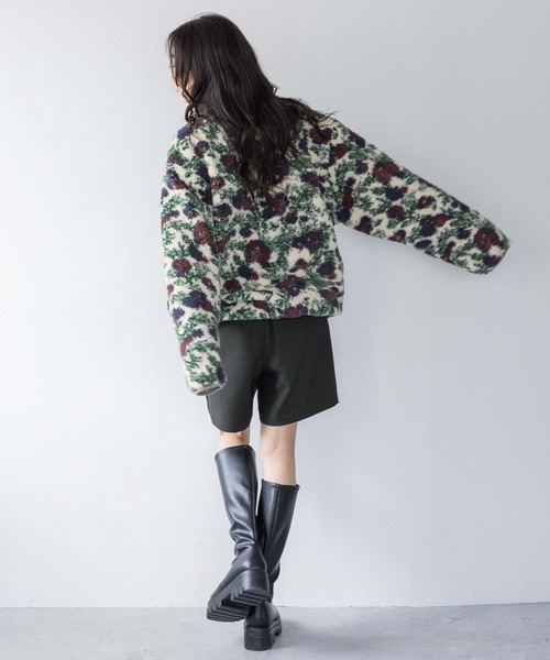 LOWRYS FARM（ローリーズファーム）の「ＧＥＲＲＹガラボアＺＩＰブルゾン 149916（ブルゾン・メンズ・グリーン/ホワイト/グレー・LARGE/MEDIUM）」の10枚目の写真