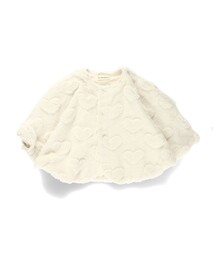 BRANSHES | ハート柄ボアケープ(その他ベビー用品)