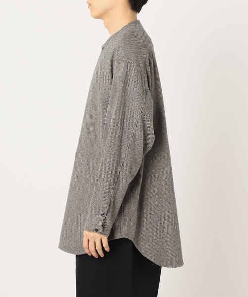 EDIFICE（エディフィス）の「CONFFECT EDIFICE TWEEDY COTTON Crew Shirt（シャツ/ブラウス・メンズ・ベージュ・MEDIUM/LARGE）」の8枚目の写真