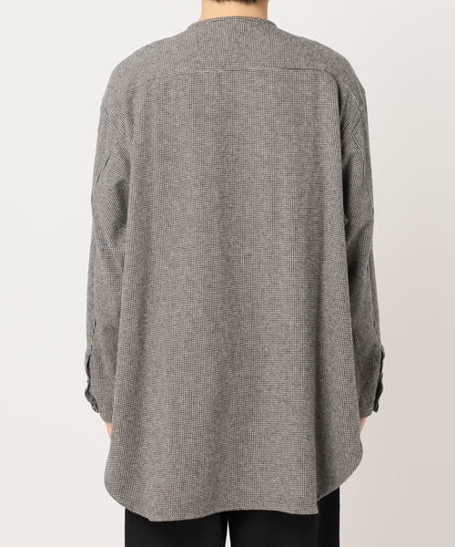 EDIFICE（エディフィス）の「CONFFECT EDIFICE TWEEDY COTTON Crew Shirt（シャツ/ブラウス・メンズ・ベージュ・MEDIUM/LARGE）」の9枚目の写真