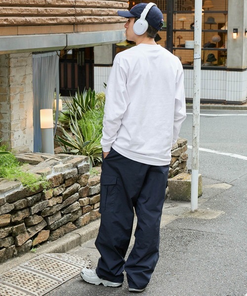 PRO CLUB （プロクラブ）の「PRO CLUB Heavyweight T-SHIRTS/プロクラブ 6.5オンス ヘビーウェイト クルーネック 長袖Tシャツ（Tシャツ/カットソー・メンズ・ホワイト/ネイビー/グレー/ブラック/チャコール・M/S/XL/L）」の11枚目の写真