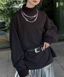 PAGEBOY | ＜WEB限定復刻アイテム＞2WAYハイネックウラケ(スウェット)