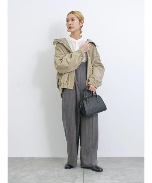 Samansa Mos2 blue（サマンサモスモスブルー）の「アソートサロペット（その他パンツ・レディース・ブラック/カーキ/グレー・F）」の10枚目の写真