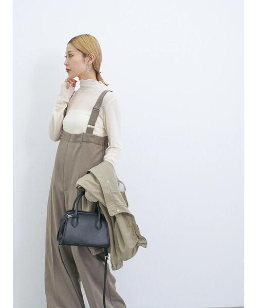 Samansa Mos2 blue（サマンサモスモスブルー）の「アソートサロペット（その他パンツ・レディース・ブラック/カーキ/グレー・F）」の20枚目の写真