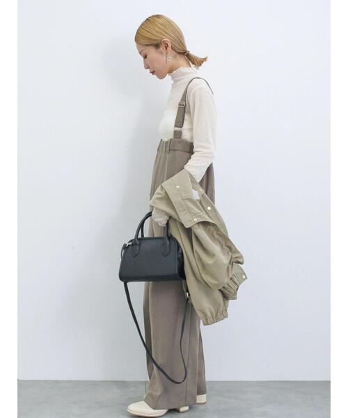 Samansa Mos2 blue（サマンサモスモスブルー）の「アソートサロペット（その他パンツ・レディース・ブラック/カーキ/グレー・F）」の21枚目の写真