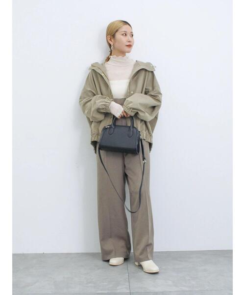 Samansa Mos2 blue（サマンサモスモスブルー）の「アソートサロペット（その他パンツ・レディース・ブラック/カーキ/グレー・F）」の22枚目の写真