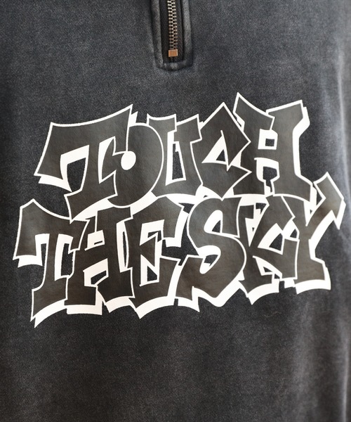 ８(eight)（エイト）の「半起毛ピグメントハーフジップ（スウェット・メンズ・グレー系その他/ブラック系その他・MEDIUM/LARGE）」の20枚目の写真