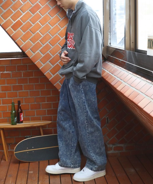 ８(eight)（エイト）の「半起毛ピグメントハーフジップ（スウェット・メンズ・グレー系その他/ブラック系その他・MEDIUM/LARGE）」の13枚目の写真