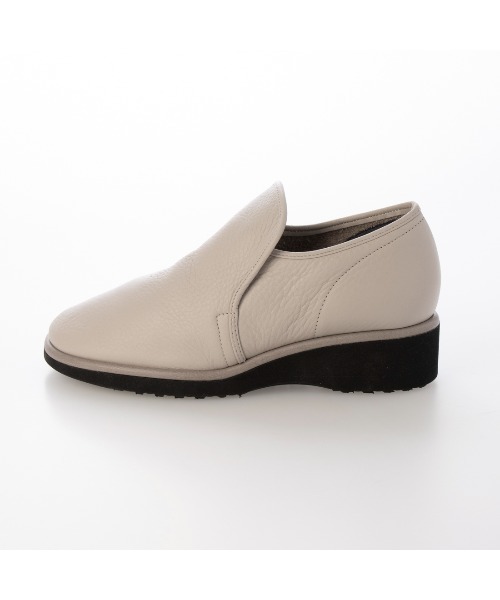 D'ICI(ディッシィ)の「【軽量】ラウンドトゥスリッポン(スリッポン・レディース・グレー/ブラック/ライトグレー・23cm/22.5cm/22cm/24.5cm/24cm/23.5cm)」の4枚目の写真