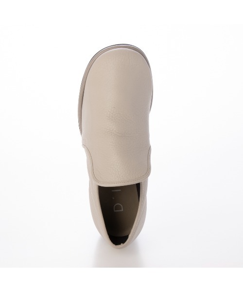 D'ICI(ディッシィ)の「【軽量】ラウンドトゥスリッポン(スリッポン・レディース・グレー/ブラック/ライトグレー・23cm/22.5cm/22cm/24.5cm/24cm/23.5cm)」の6枚目の写真