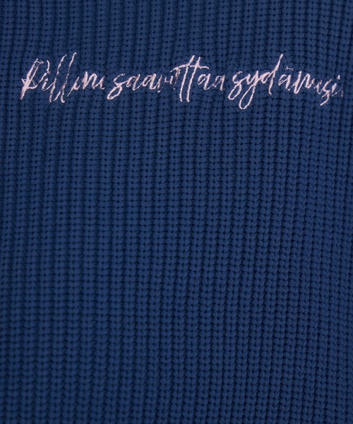 KATHARINE ROSS（キャサリンロス）の「【Pillini/ピリーニ】PILLINI刺繍ロゴニット（ニット/セーター・レディース・ブラック/ベージュ/ネイビー・MEDIUM）」の18枚目の写真