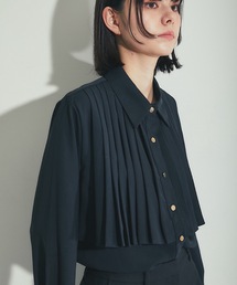 フリーツ切り替えブラウス