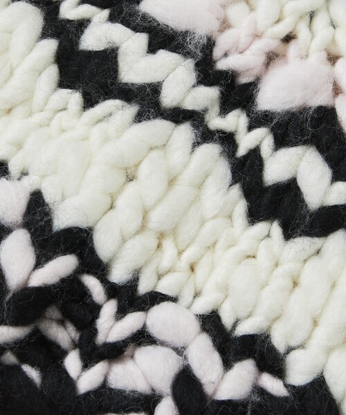 Firsthand(ファーストハンド)の「Firsthand/ファーストハンド ライトウェイトハンドニットビーニー(ニットキャップ/ビーニー・レディース・ブラック/オフホワイト/ストライプ・FREE)」の21枚目の写真