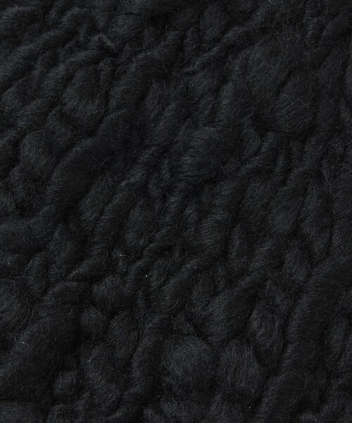 Firsthand(ファーストハンド)の「Firsthand/ファーストハンド ライトウェイトハンドニットビーニー(ニットキャップ/ビーニー・レディース・ブラック/オフホワイト/ストライプ・FREE)」の11枚目の写真