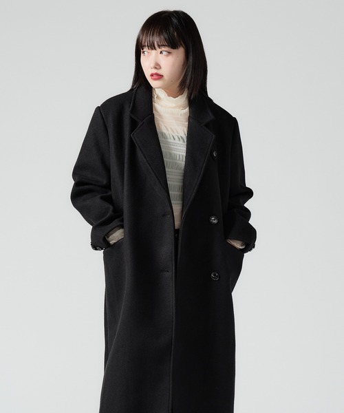 Fake Melton Chester Coat / フェイクメルトンチェスターフィールド