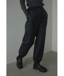BLACK BY MOUSSY | quilting pants(キルティングパンツ)(その他パンツ)