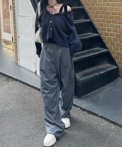 Tabrik ベロアローブカーディガン（黒） Tabrik ベロアローブカーディガン（黒） たくさん着て洗うのが