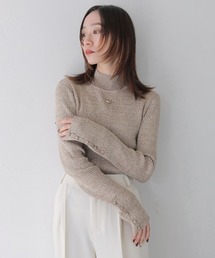 CLEIO | 【CLEIO】メランジハイネックリブニット/MELANGE HIGH NECK RIB KNIT/986-12624(ニット/セーター)