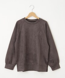 innowave(イノウェーブ) 起毛タッチ胸刺繍プルオーバー【SALE/カジュアル/デイリー/トレンド/きれいめカジュアル】