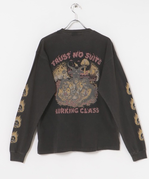 LURKING CLASS（ラーキングクラス）の「『別注』LURKING CLASS×URBS　TRUST NO SUIT L/S（Tシャツ/カットソー・メンズ・ブラック系その他・X-LARGE/LARGE/MEDIUM）」の8枚目の写真