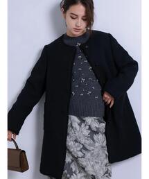 Te chichi CLASSIC（テチチクラシック）の「ネコアシツィードクラシカルコート（その他アウター）」