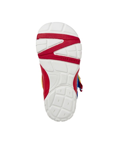 MIKI HOUSE（ミキハウス）の「ダブルラッセル セカンドベビーシューズ（スニーカー・キッズ・ピンク/マルチ・15.5cm/15cm/14.5cm/14cm/13.5/13cm）」の6枚目の写真