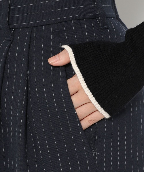 LOWRYS FARM(ローリーズファーム)の「ウールチョウワイドパンツ 150162(その他パンツ・レディース・ブラック/グレー/ネイビー・MEDIUM/LARGE)」の19枚目の写真