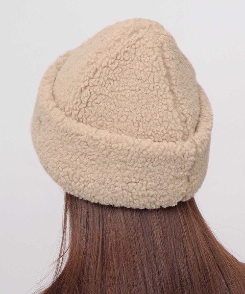 Champion（チャンピオン）の「シープボアワッチ ボリュームシルエット（キャップ・メンズ・グレー/グレイッシュベージュ・FREE）」の22枚目の写真