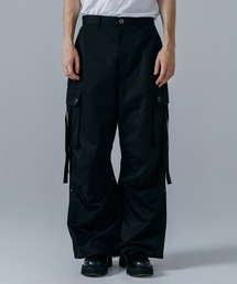 ajouter flow（アジューテフロー）の「【ajouter flow】studs wide cargo pants（カーゴパンツ）」