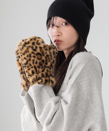 LOWRYS FARM | コードツキフェイクファーミトン 149229(手袋)