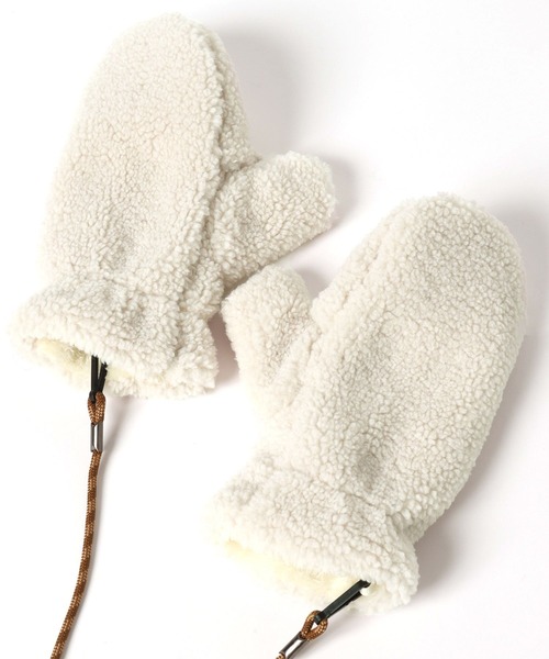 LOWRYS FARM（ローリーズファーム）の「コードツキフェイクファーミトン　 149229（手袋・レディース・アイボリー/ブルー/ブラウン・FREE）」の16枚目の写真