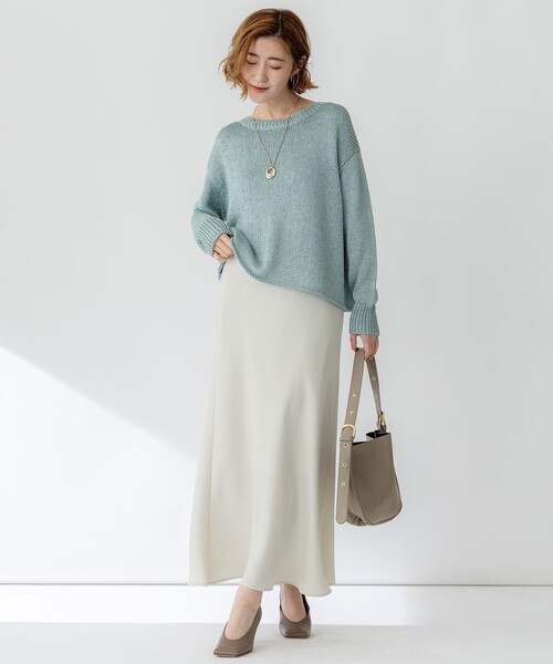 23区（ニジュウサンク）の「【好評につき追加】メタルリングトップ ネックレス（ネックレス・レディース・シルバー系/ゴールド系・F）」の15枚目の写真