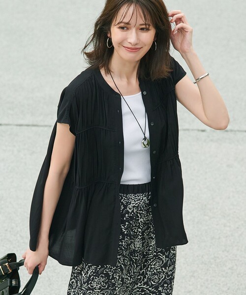 23区（ニジュウサンク）の「【好評につき追加】メタルリングトップ ネックレス（ネックレス・レディース・シルバー系/ゴールド系・F）」の19枚目の写真