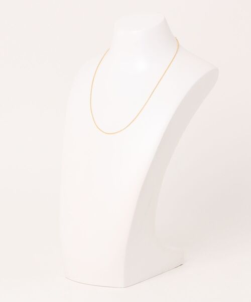 bonu.(ボヌ)の「【silver925】丸あずきチェーンネックレス(ネックレス・レディース・シルバー/ゴールド・FREE)」の15枚目の写真