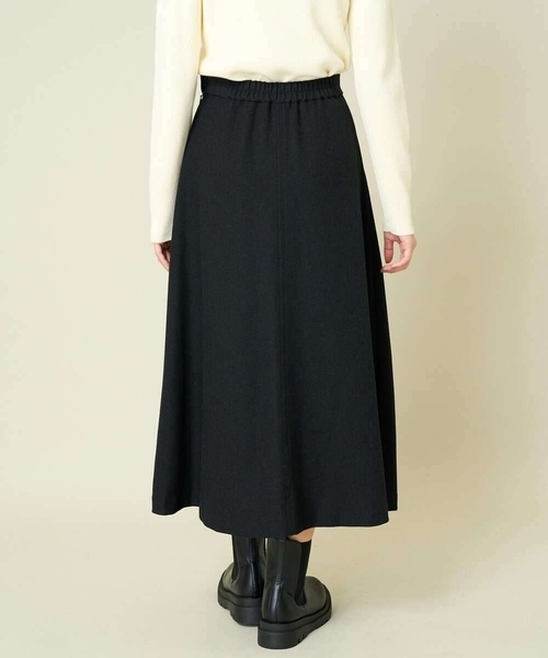 a.v.v（アーヴェヴェ）の「【洗える】ウール調フレアスカート（スカート・レディース・ブラック/グレー系その他・36/40/38/34/42）」の19枚目の写真
