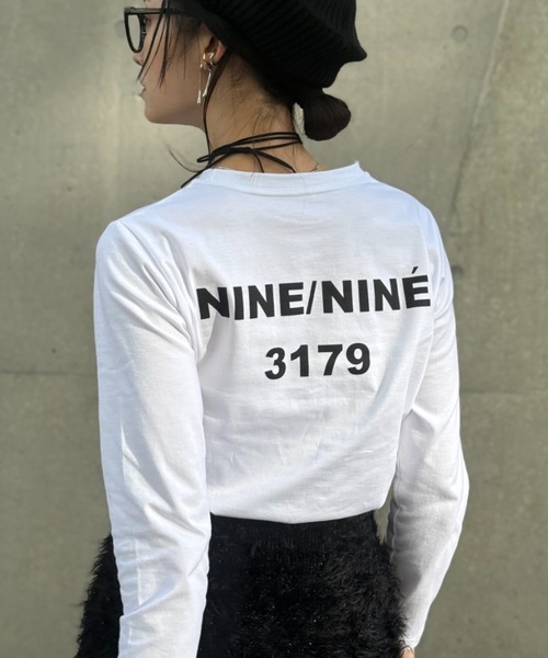 deux amour(ドゥーザムール)の「BACK NINEロゴT(Tシャツ/カットソー・レディース・チャコールグレー/ホワイト/ボルドー・FREE)」の2枚目の写真