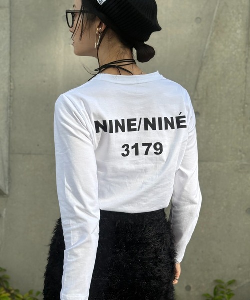 deux amour(ドゥーザムール)の「BACK NINEロゴT(Tシャツ/カットソー・レディース・チャコールグレー/ホワイト/ボルドー・FREE)」の6枚目の写真