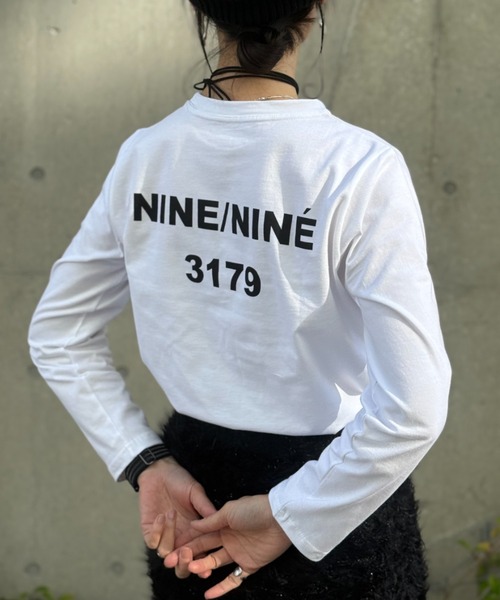 deux amour(ドゥーザムール)の「BACK NINEロゴT(Tシャツ/カットソー・レディース・チャコールグレー/ホワイト/ボルドー・FREE)」の4枚目の写真