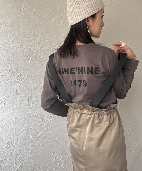 deux amour(ドゥーザムール)の「BACK NINEロゴT(Tシャツ/カットソー・レディース・チャコールグレー/ホワイト/ボルドー・FREE)」の21枚目の写真