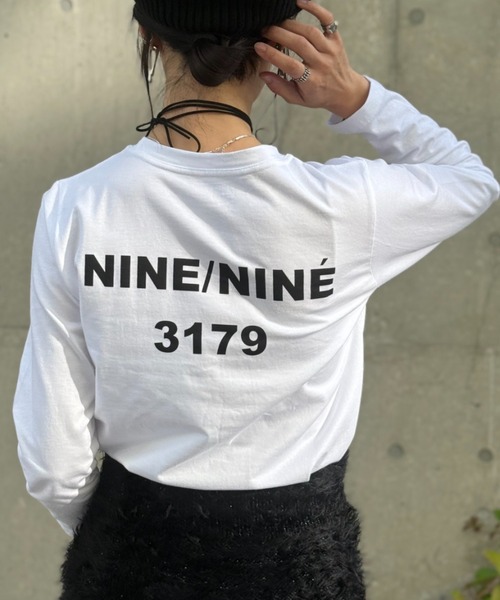 deux amour(ドゥーザムール)の「BACK NINEロゴT(Tシャツ/カットソー・レディース・チャコールグレー/ホワイト/ボルドー・FREE)」の5枚目の写真