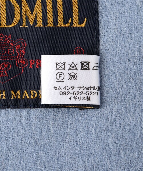 TWEED MILL(ツイードミル)の「【TWEEDMILL/ツイードミル】Lambswool Muffler Border 25(マフラー・メンズ・グレー系その他/ブラウン系その他・FREE)」の15枚目の写真
