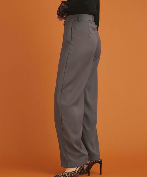 Edit Sheen（エディットシーン）の「ラップワイドパンツ（その他パンツ・レディース・ブラック/グレー・M）」の5枚目の写真