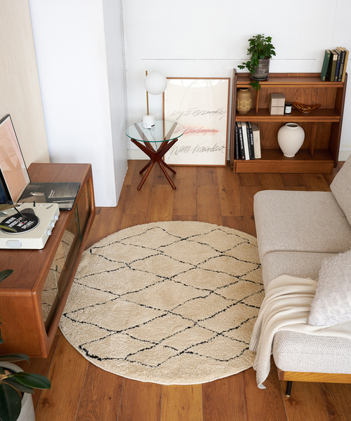 journal standard Furniture ラグ　マット MEDINA RUG ROUND 140 メディナラグ（ラグ/マット）｜journal