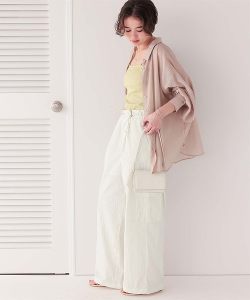 ふわページ セール】ドロストデザインジョガーパンツ（その他パンツ）｜titivate