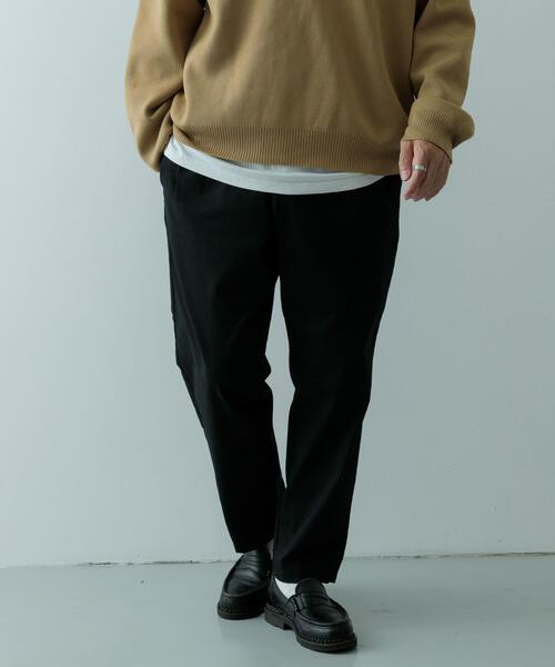 ITEMS URBANRESEARCH（アイテムズ アーバンリサーチ）の「ハイストレッチ リラックスパンツ（その他パンツ・メンズ・インディゴブルー/ベージュ/ブラック/カーキ・MEDIUM/LARGE/SMALL）」の15枚目の写真