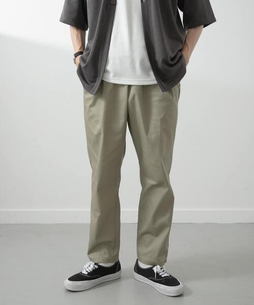 ITEMS URBANRESEARCH（アイテムズ アーバンリサーチ）の「ハイストレッチ リラックスパンツ（その他パンツ・メンズ・インディゴブルー/ベージュ/ブラック/カーキ・MEDIUM/LARGE/SMALL）」の19枚目の写真
