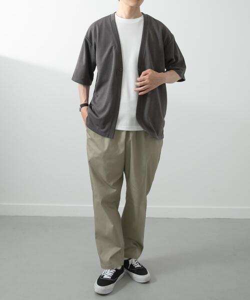 ITEMS URBANRESEARCH（アイテムズ アーバンリサーチ）の「ハイストレッチ リラックスパンツ（その他パンツ・メンズ・インディゴブルー/ベージュ/ブラック/カーキ・MEDIUM/LARGE/SMALL）」の21枚目の写真