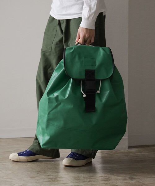 fennica（フェニカ）の「村本テント / 山菜リュック（バックパック/リュック・レディース・グリーン/イエロー・ONE SIZE）」の19枚目の写真