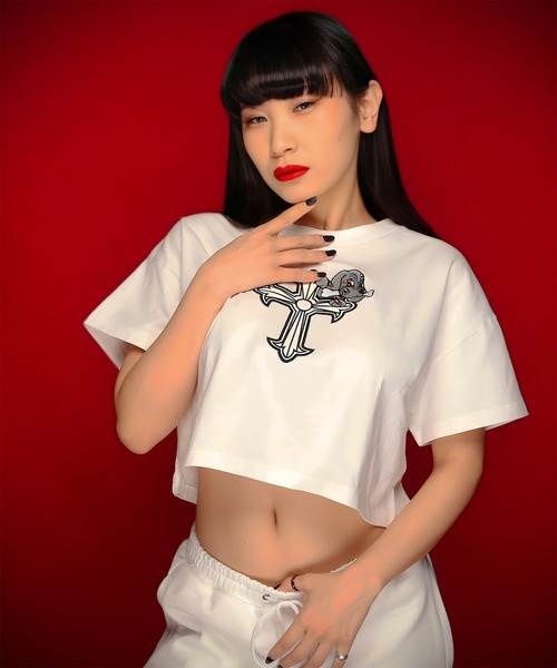 GALFY（ガルフィー）の「GA×GALFY-ガリノハーツTee（Tシャツ/カットソー・メンズ・ターコイズブルー/ホワイト/ブラック・XL/L/S）」の4枚目の写真